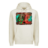 Country Boots Christmas Premium Hoodie | Teevron