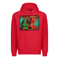 Red country boots Christmas Premium Hoodie - Jasminsmagicworld