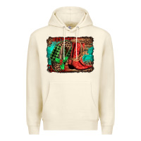 Sandshell country boots Christmas Premium Hoodie - Jasminsmagicworld