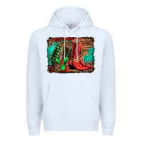 White country boots Christmas Premium Hoodie - Jasminsmagicworld