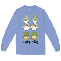 Colony Blue lucky vibes Long Sleeve Tee - MaliasSmallBusiness