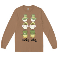 Toasted Coconut lucky vibes Long Sleeve Tee - MaliasSmallBusiness