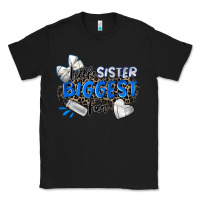 Black little sister biggest fan volleyball Classic Tee - Zillion Design Studio