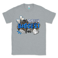 Heather Grey little sister biggest fan volleyball Classic Tee - Zillion Design Studio