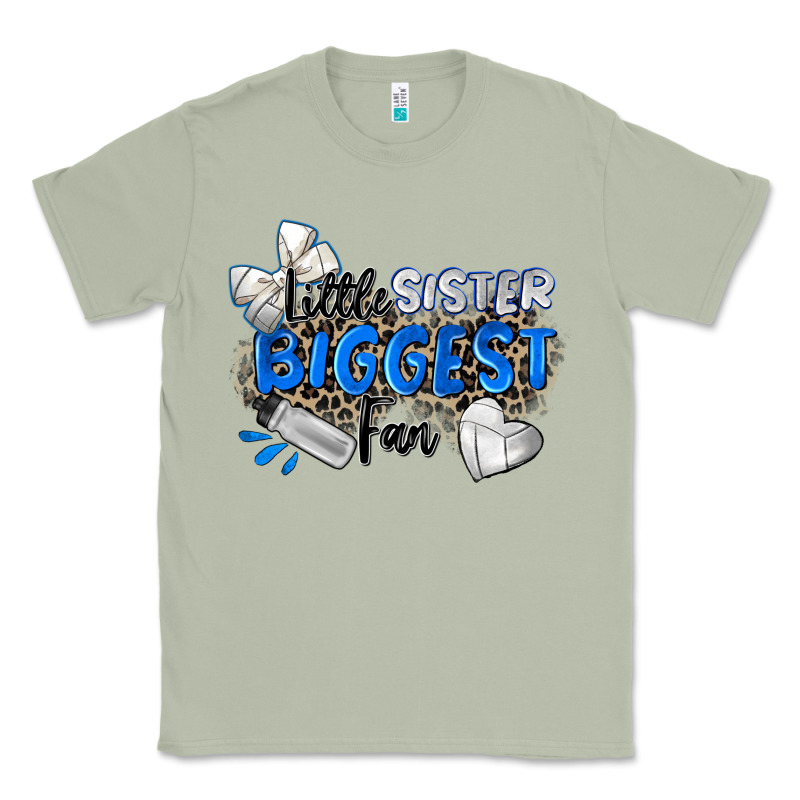 Little Sister Biggest Fan Volleyball Classic Tee by Zillion Design Studio | Teevron