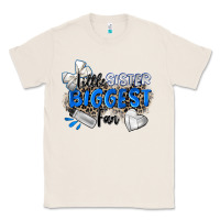 Natural little sister biggest fan volleyball Classic Tee - Zillion Design Studio