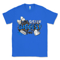 True Royal little sister biggest fan volleyball Classic Tee - Zillion Design Studio