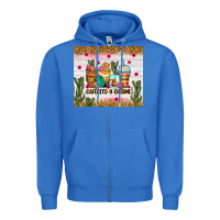 True Royal Cafecito y chisme coffee cups Zipper Hoodie - Zillion Design Studio