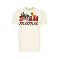 Farm Mama With Pigs Vintage Tee | Teevron