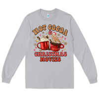Moon Dust hot cocoa and christmas movies Long Sleeve Tee - MaliasSmallBusiness