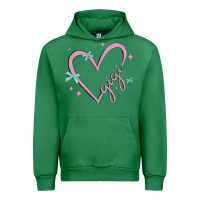 Emerald gigi with heart and ribbons Urban Hoodie - MaliasSmallBusiness