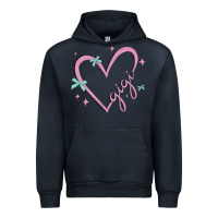 Navy gigi with heart and ribbons Urban Hoodie - MaliasSmallBusiness