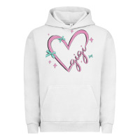 Pigment Lunar Rock gigi with heart and ribbons Urban Hoodie - MaliasSmallBusiness