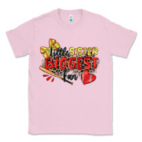 Bubblegum Pink little sister biggest fan softball Classic Tee - Zillion Design Studio