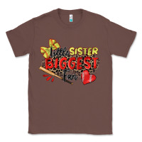 Chestnut little sister biggest fan softball Classic Tee - Zillion Design Studio