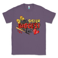 Lavender little sister biggest fan softball Classic Tee - Zillion Design Studio