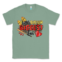 Sage little sister biggest fan softball Classic Tee - Zillion Design Studio