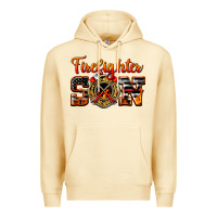 Pina Colada American Flag Firefighter Son Premium Hoodie - LillyAllenDesigns