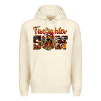 Sandshell American Flag Firefighter Son Premium Hoodie - LillyAllenDesigns