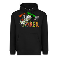 Black spooky sourus Heavyweight Hoodie - CowhideDigitalArt
