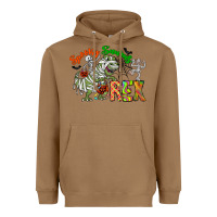 Toasted Coconut spooky sourus Heavyweight Hoodie - CowhideDigitalArt