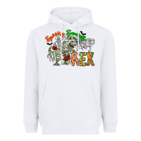 White spooky sourus Heavyweight Hoodie - CowhideDigitalArt