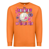 Carrot in october we wear pink volleyball Premium Sweatshirt - AdoDesignShop