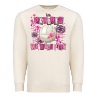 Sandshell in october we wear pink volleyball Premium Sweatshirt - AdoDesignShop