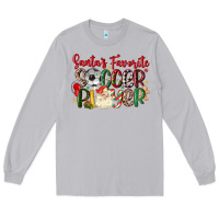 Moon Dust santas favorite soccer player Long Sleeve Tee - MaliasSmallBusiness