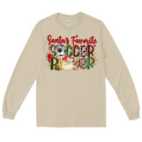 Mushroom santas favorite soccer player Long Sleeve Tee - MaliasSmallBusiness