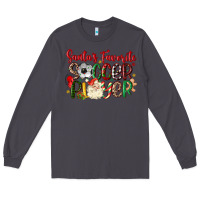Smoke santas favorite soccer player Long Sleeve Tee - MaliasSmallBusiness