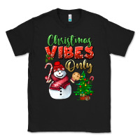 Black christmas vibes only Classic Tee - BundleAndBundleShop