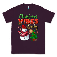 Plum christmas vibes only Classic Tee - BundleAndBundleShop