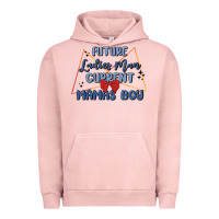 Pigment Salmon future ladies man current mamas boy Urban Hoodie - MaliasSmallBusiness