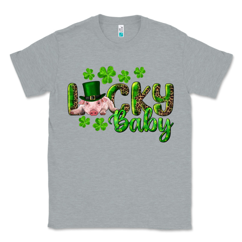 Lucky Baby With Pig Classic Tee by RanaPortraitStore | Teevron