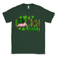 Sports Green Lucky Baby With Pig Classic Tee - RanaPortraitStore