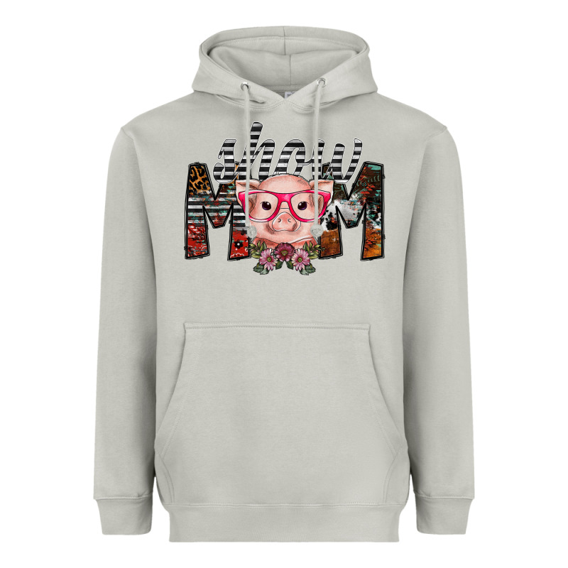 Show Mom Heavyweight Hoodie by SublimationCraftShop | Teevron