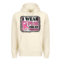 Sandshell i wear pink for my mom breast cancer awareness Premium Hoodie - Jasminsmagicworld