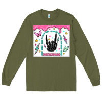 Army Green some days i rock it Long Sleeve Tee - MaliasSmallBusiness