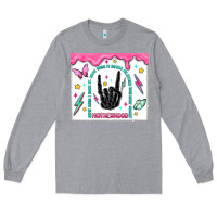 Heather Grey some days i rock it Long Sleeve Tee - MaliasSmallBusiness