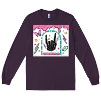 Plum some days i rock it Long Sleeve Tee - MaliasSmallBusiness