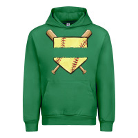 Emerald custom baseball Urban Hoodie - MaliasSmallBusiness