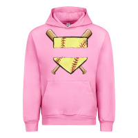 Fuchsia Pink custom baseball Urban Hoodie - MaliasSmallBusiness