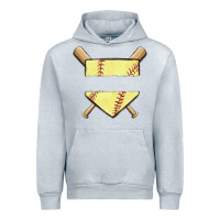 Heather Grey custom baseball Urban Hoodie - MaliasSmallBusiness
