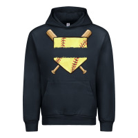 Navy custom baseball Urban Hoodie - MaliasSmallBusiness