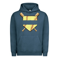 Pigment Midnight Navy custom baseball Urban Hoodie - MaliasSmallBusiness