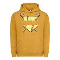 Pigment Peanut Butter custom baseball Urban Hoodie - MaliasSmallBusiness