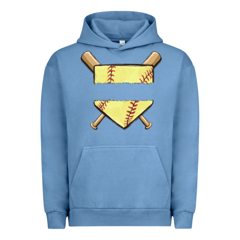 Custom Baseball Urban Hoodie by MaliasSmallBusiness | Teevron