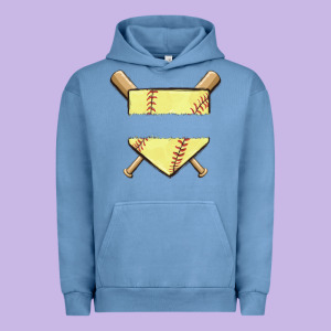 Custom Baseball Urban Hoodie Designed By Maliassmallbusiness