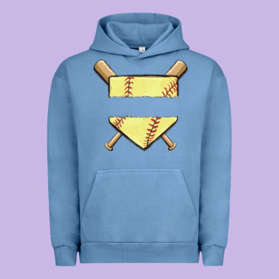 Custom Baseball Urban Hoodie Designed By Maliassmallbusiness